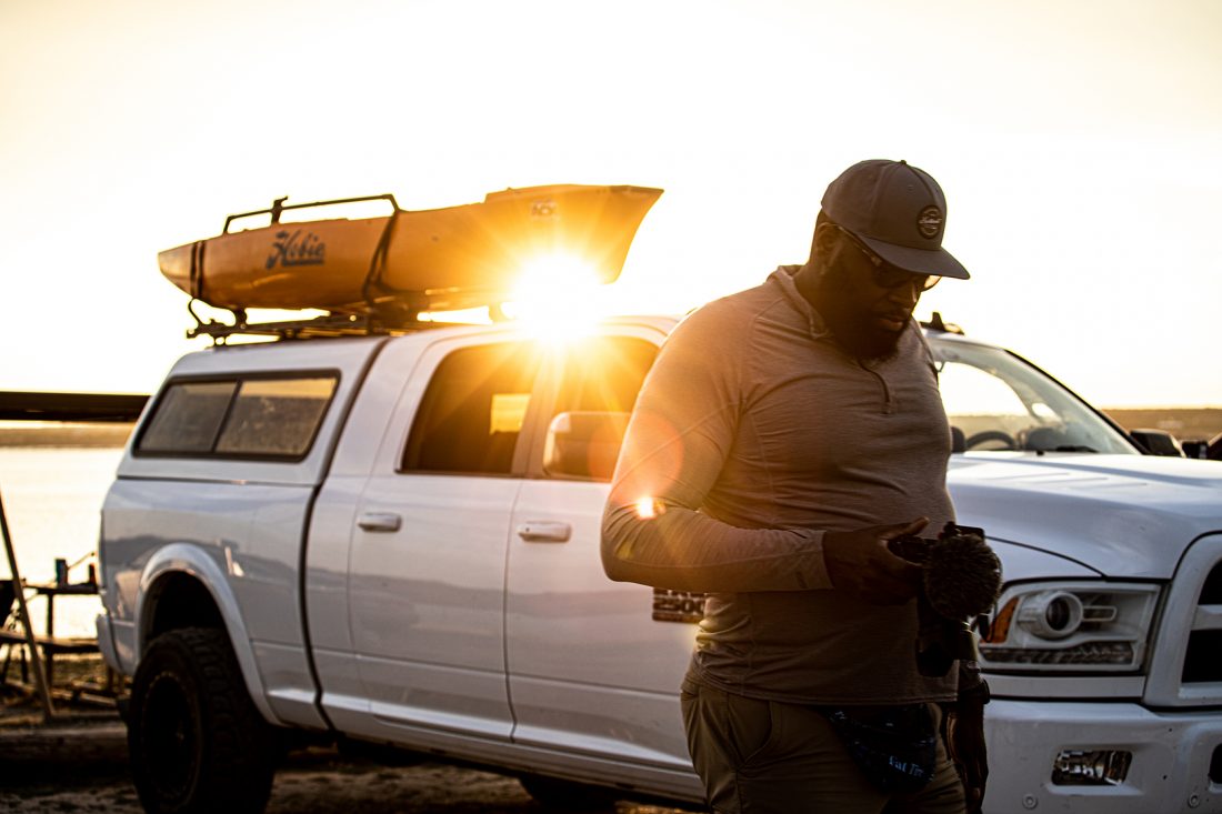 sunset pic of @ThatBassFishingDude
